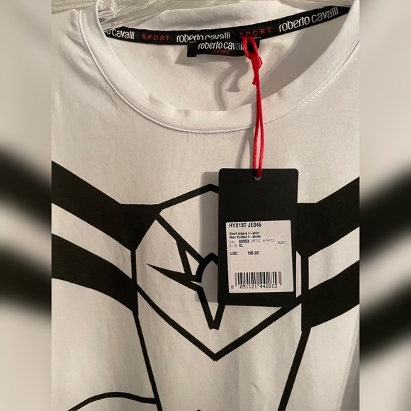 Mens Roberto Cavalli T-shirt XL - Picture 2 of 4